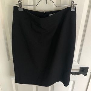 Calvin Klein Black Pencil Skirt sz 2